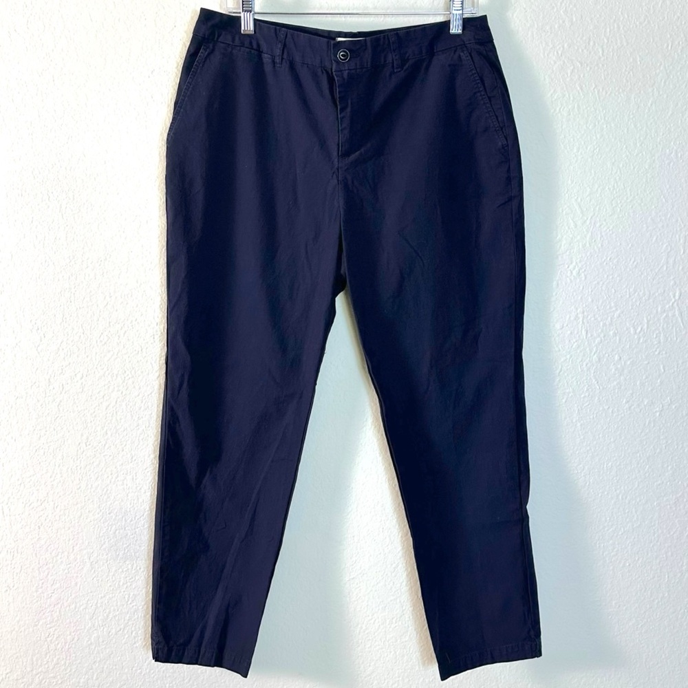 Alex Mill Ankle Cotton Chino Pants in Navy Blue Women’s Size 10 Preppy Classic